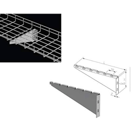 Kable Kontrol 4'' V Wall Bracket KK-8600012